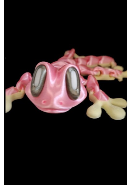 Elite Pembe 3D Oyuncak Kertenkele 1 Adet
