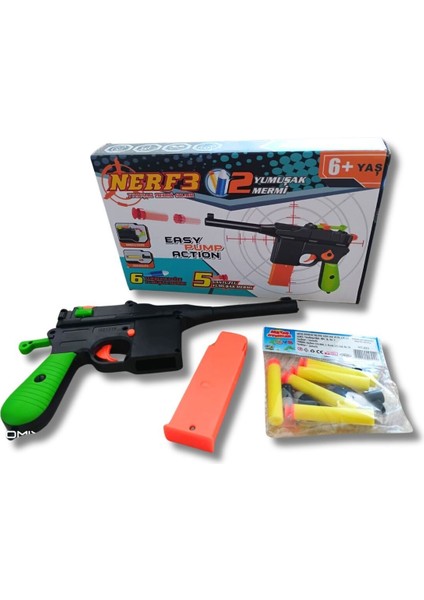 Elite Nerf3 Yumuşak Mermi Silahı 1 Adet