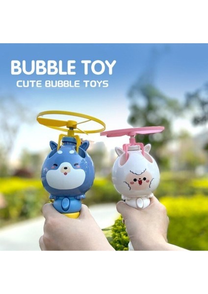 Elite Su Geçirmez Uçan Pervane Kabarcık Makinesi Malzemeleri Otomatik Kabarcık Bubble Toy 1 Adet