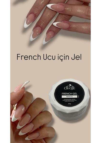French Gel - White (30 gr)