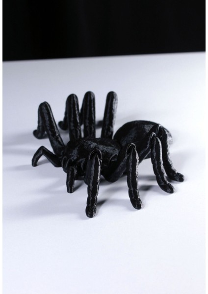 Elite Tarantula Örümcek Figür Oyuncak (Siyah) 1 Adet