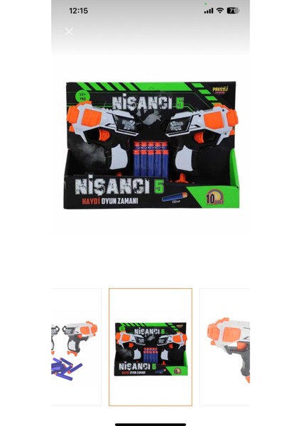 Elite Nişancı 5 Dart 1 Adet