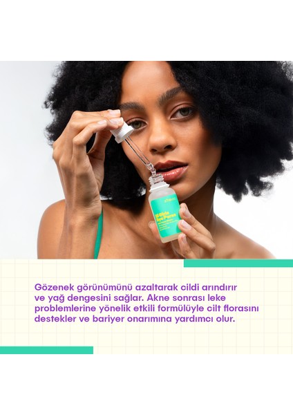 Yağlı & Akne Eğilimli Ciltler İçin Bakım Serumu