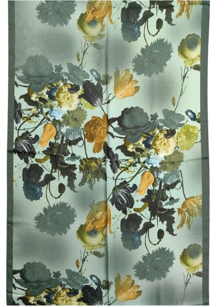 Emproyal Vual Pamuk Şal 75X190 cm - Çiçek Desenli modelleri