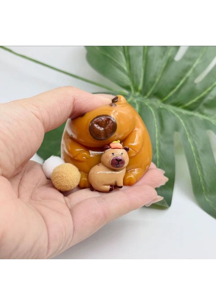 Elite Kapibara Squishy Yeni Nesil + Yüksek Kalite Oyuncak / Kedi Patisi / Stress Oyuncağı Sukuşi / Yumuşak 1 Adet fırsatları