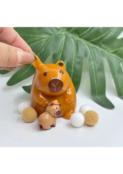 Elite Kapibara Squishy Yeni Nesil + Yüksek Kalite Oyuncak / Kedi Patisi / Stress Oyuncağı Sukuşi / Yumuşak 1 Adet indirimleri