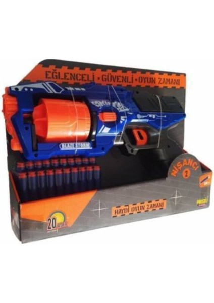 Elite Ysfx Tabanca 20 Mermi Sünger Mermi Atan Nişancı 2 Life Sell 721051 1 Adet