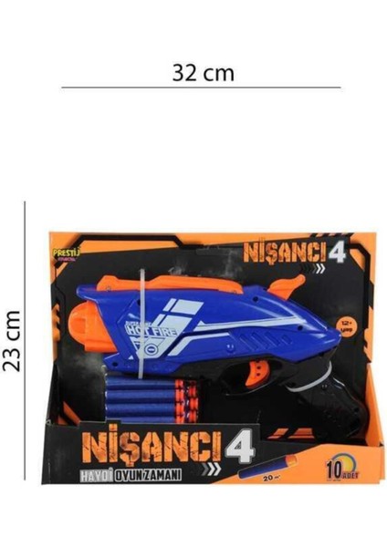 Elite Prestij Nişancı 4 Nörf Fırlatıcı 1 Adet