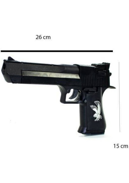 Elite Boncuk Tabanca Desert Eagle Kartal 26 cm 1 Adet modelleri