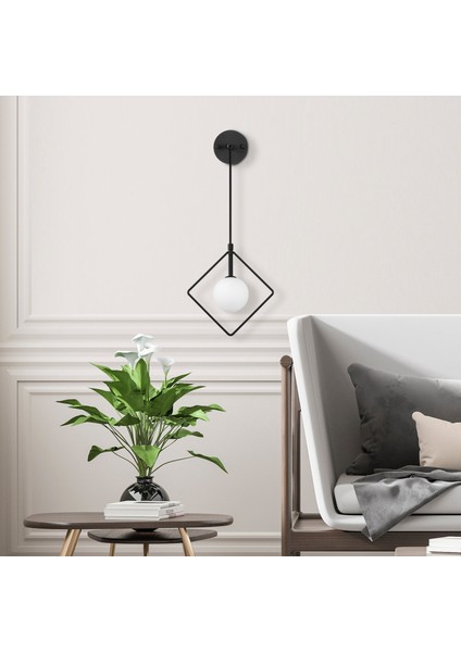 Geometri 11120 Cam Aplik Duvar Aydınlatma | Bylamp