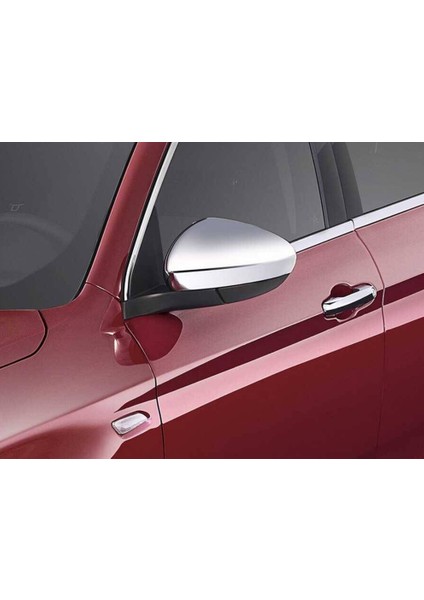 Fiat Egea Uyumlu 2015 ve Üzeri Krom Ayna Kapağı 2 Parça Paslanmaz Çelik modelleri