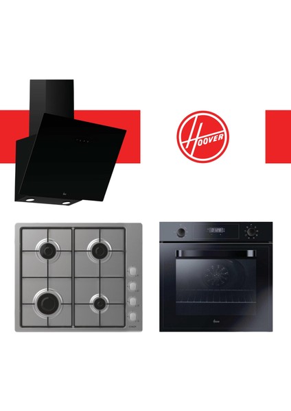 & Candy Vassena Ankastre Set (HDG6C1GBTK + CHW6LX + HOT3051BI/E)