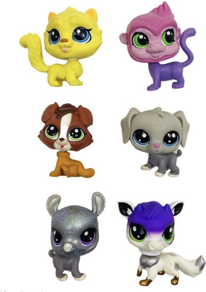 Elite Littlest Pets Shop Lps Minişler 20 Adet Birden Oyuncak Miniş Hayvanlar 1 Adet