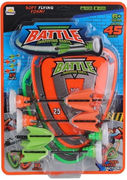 Bfs 4305 Sun-Yfn-Dart-Battle Throwing 2 Hedefli 4 Oklu Dart