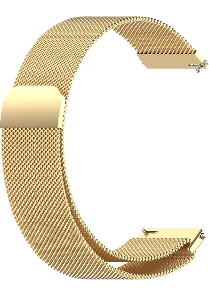 Xiaomi Redmi Watch 5 Active / Watch 5 Lite Uyumlu Milano Metal Hasır Mıknatıslı Kordon Paslanmaz Çelik
