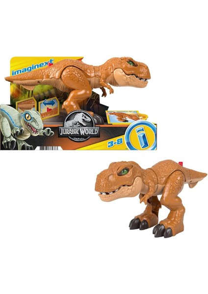Elite Fisher-Price® Imaginext™ Jurassic World™ T-Rex Aksiyonu, Dinozor HFC04 1 Adet