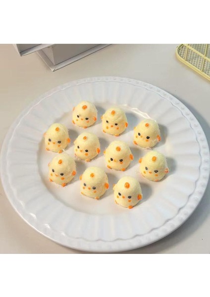 Elite 4'lü Tiny Chicken Taba Squishy / Minik Tavuk / Civciv Sukuşi / Stress Oyuncağı Sukuşi/tüylü Oyunca 1 Adet fırsatları