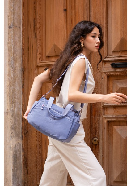 Kadın 5 Gözlü Suya Dayanıklı Paraşüt Kumaş Ayarlanabilir Çapraz Askılı El ve Omuz Çantası fiyatları