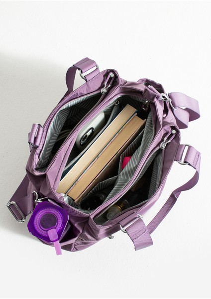 Kadın 5 Gözlü Suya Dayanıklı Paraşüt Kumaş Ayarlanabilir Çapraz Askılı El ve Omuz Çantası