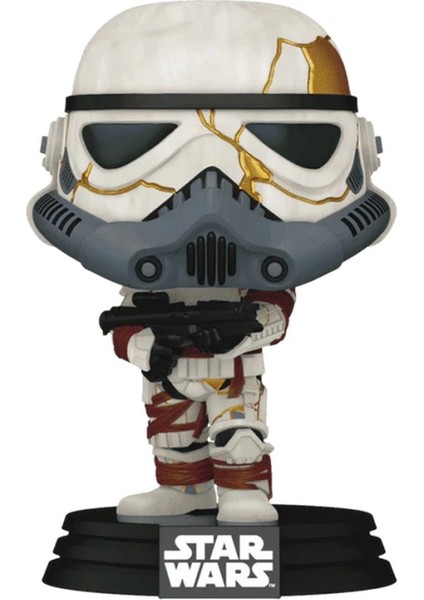 Funko Pop Star Wars Ahsoka Thrawn's Night Trooper With Blue Mouthpiece