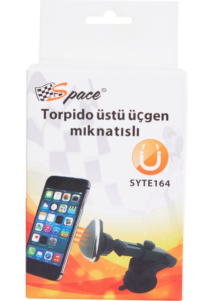 Güvenli Araç Içi Mıknatıslı Telefon Tutucu - Orta Boy