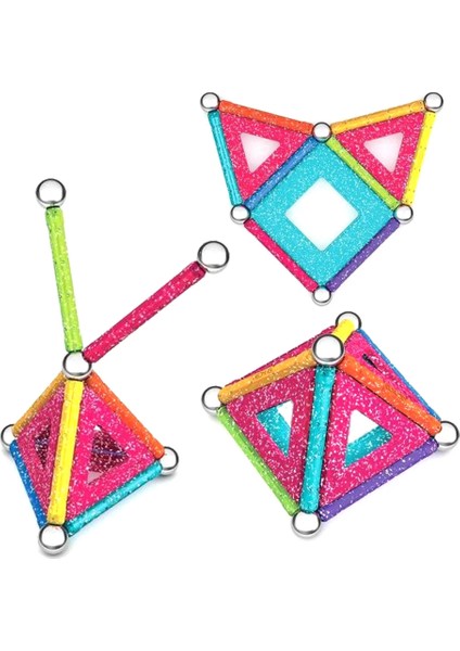 Geomag Glitter Manyetik Zeka Oyunu 22 Parça