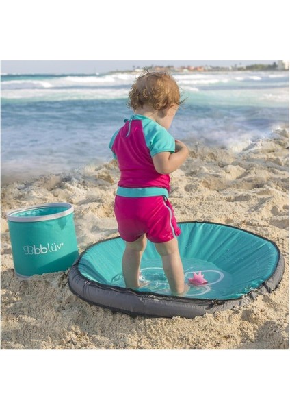 Elite Mavi Splash Bebek Mini Havuz Turkuaz 3 - 4 Yaş 1 Adet