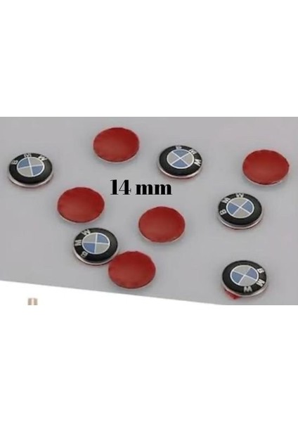 Bmw Logolu Anahtar Amblemi Logo 2 Adet 1.4 cm Damla Etiket fiyatları