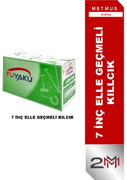 7 Inç Elle Geçmeli Kılçık