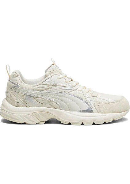 Alpine Snow-Vapor Gray-Frosted Ivory Milenio Tech Suede Kırık Beyaz Günlük Spor Ayakkabı
