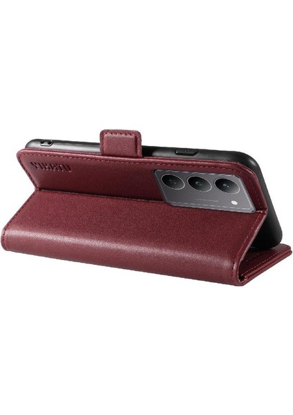 Realme C75 4g Hafif ve Luxe Premium Faux Deri Için Flip Case (Yurt Dışından) modelleri
