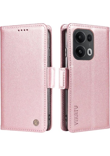 Oppo Reno 13 Pro 5g Hafif ve Lüks ve Zarif Logo Için Flip Case (Yurt Dışından)