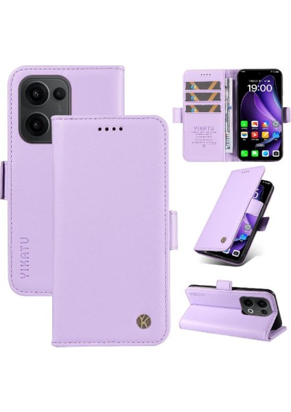 Kart Yuvaları Ile Oppo Reno 13 5g Hafif ve Luxe Için Flip Case ve (Yurt Dışından)