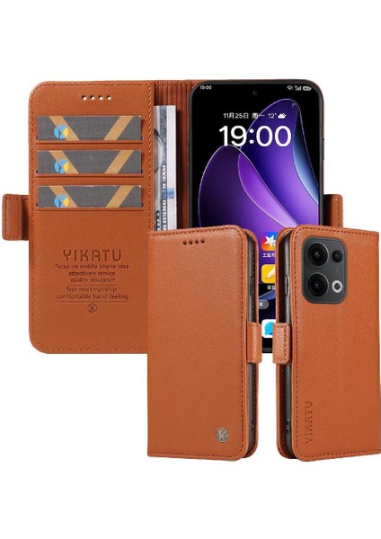 Kart Yuvaları Ile Oppo Reno 13 5g Hafif ve Luxe Için Flip Case ve (Yurt Dışından)