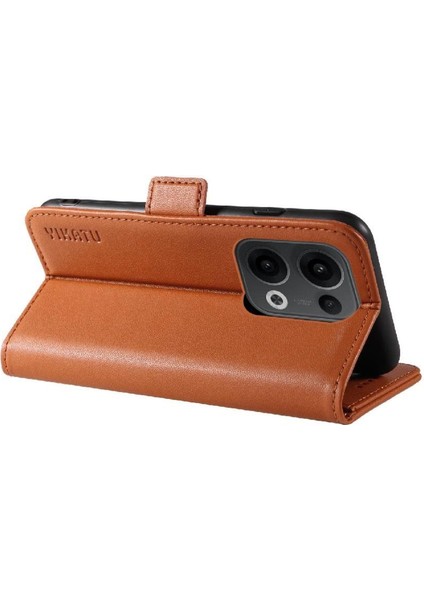Kart Yuvaları Ile Oppo Reno 13 5g Hafif ve Luxe Için Flip Case ve (Yurt Dışından) modelleri