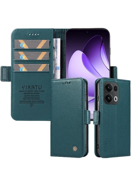 Oppo Reno 13 Pro 5g Hafif ve Lüks ve Zarif Logo Için Flip Case (Yurt Dışından)