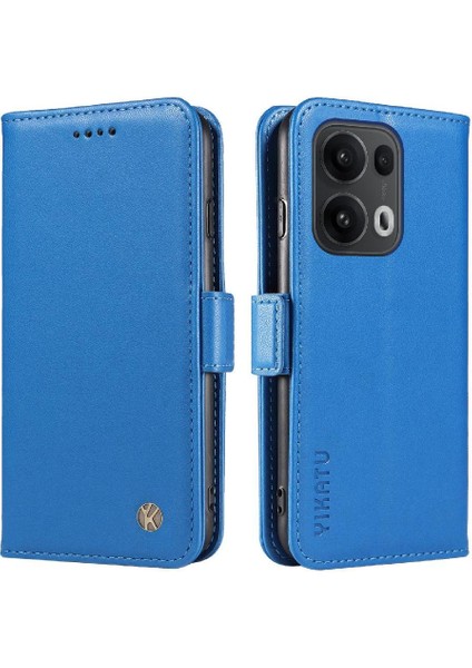 Oppo Reno 13 Pro 5g Hafif ve Lüks ve Zarif Logo Için Flip Case (Yurt Dışından)