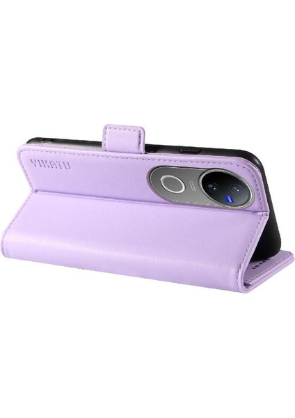 Vıvo V50 5g Için Kart Yuvaları Premium Faux Deri ve Zarif Ile Flip Case (Yurt Dışından) modelleri
