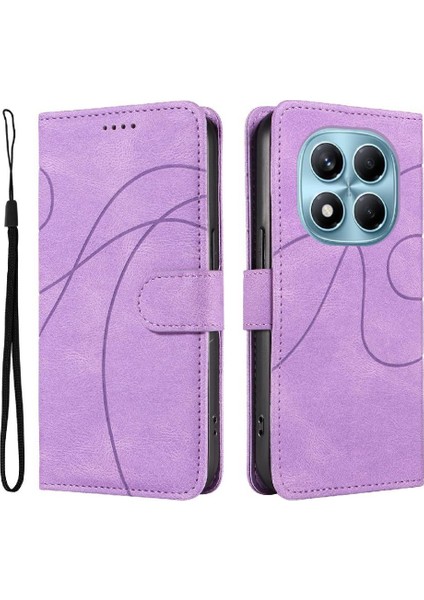 Xiaomi Redmi Not 14 Pro 4g Cilt Hissediyorum Deri ve Buzlu Için Flip Case (Yurt Dışından)