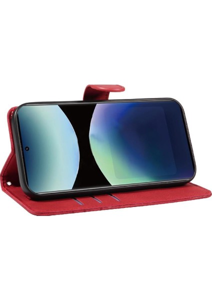 Xiaomi Redmi Not 14 Pro 4g Cilt Hissediyorum Deri ve Buzlu Için Flip Case (Yurt Dışından) modelleri