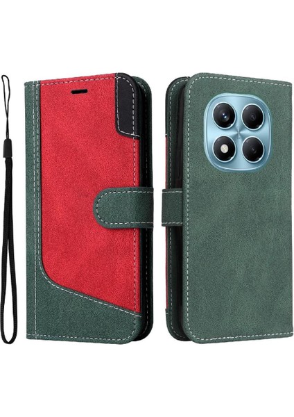 Xiaomi Redmi Not Için Flip Case 14 Pro 4g Yüksek Kalite Benzersiz Patchwork Pu (Yurt Dışından)