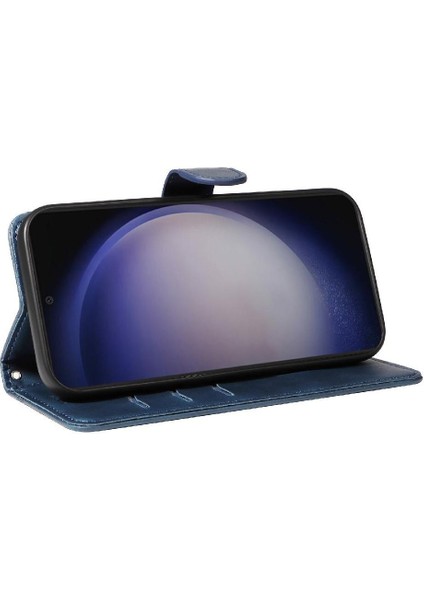 Kredi Kartı Yuvası Ile Samsung Galaxy S25 Preslenmiş Pu Deri Için Filp Durumda (Yurt Dışından) fırsatları