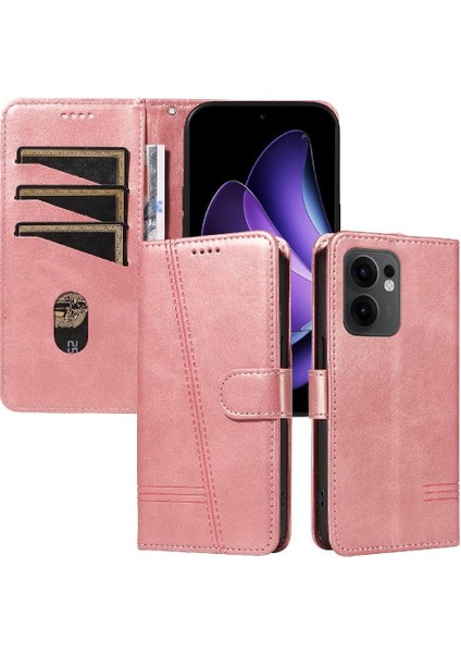 Oppo Reno 13F Baskılı Pu Deri Cüzdan Telefon Kılıfı Için Filp Durumda Kart Ile (Yurt Dışından) fırsatları