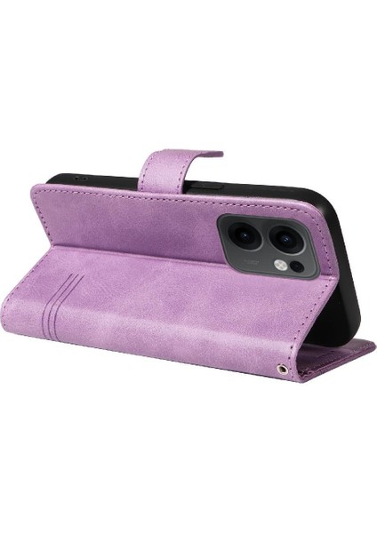 Oppo Reno 13F Baskılı Pu Deri Cüzdan Telefon Kılıfı Için Filp Durumda Kart Ile (Yurt Dışından) fiyatları