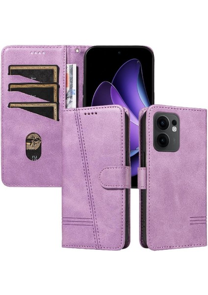 Oppo Reno 13F Baskılı Pu Deri Cüzdan Telefon Kılıfı Için Filp Durumda Kart Ile (Yurt Dışından) indirimleri