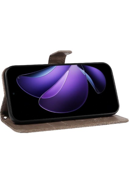 Kredi Kartı Yuvası Ile Oppo Reno 13F Yüksek Kaliteli Deri Için Flip Case (Yurt Dışından) fırsatları