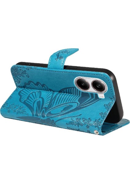 Xiaomi Redmi Turbo 4 Için Flip Case 5g Kabartmalı Kelebek Yüksek Kaliteli El (Yurt Dışından) fırsatları