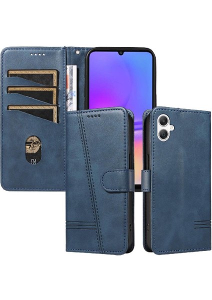 Samsung Galaxy A07 5g Cüzdan Telefon Kılıfı Için Kredi Kartı Ile Pu (Yurt Dışından)
