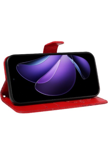 Kredi Kartı Yuvası Ile Oppo Reno 13F Yüksek Kaliteli Deri Için Flip Case (Yurt Dışından) indirimleri
