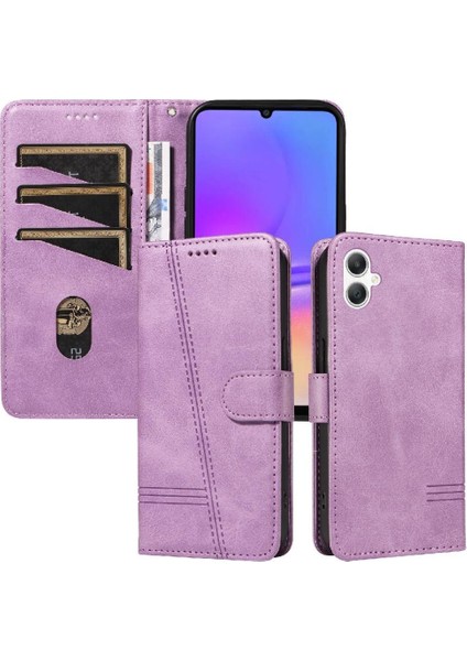 Samsung Galaxy A07 5g Cüzdan Telefon Kılıfı Için Kredi Kartı Ile Pu (Yurt Dışından)